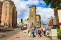 Street view of Torquay town United Kingdom