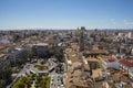 View from Torre del Micalet in Valencia Royalty Free Stock Photo