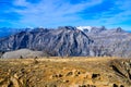 View on the Torrenthorn on a sunny autumn day, seeing the swiss alps, Switzerland / Europe