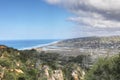 View from Torrey Pines park along California coast