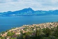 View of Torri del Benaco. Italy.