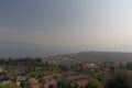 View of Toscolano Maderno, a town at the lake garda