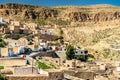 View of Toujane, a Berber mountain village in southern Tunisia