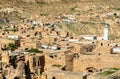 View of Toujane, a Berber mountain village in southern Tunisia Royalty Free Stock Photo