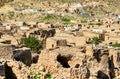 View of Toujane, a Berber mountain village in southern Tunisia Royalty Free Stock Photo