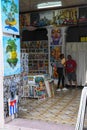 View a tourist shop of Cinfuegos on Cuba