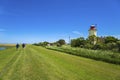 View toward the Lighthouse of Westermarkelsdorf