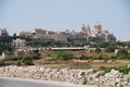 View Toward Mdina Royalty Free Stock Photo