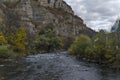 View toward part of river Iskar and Iskar defile, Lakatnik