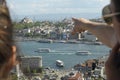 View toward Sultanahmet from Galata Tower