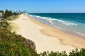 View toward Surfers Paradise on the Gold Coast of Queensland, Au Royalty Free Stock Photo