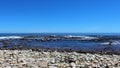 View towards the Altlantic from the Cape Peninsula Royalty Free Stock Photo