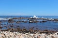 View towards the Altlantic from the Cape Peninsula Royalty Free Stock Photo