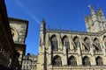 View towards Bath Abbey, Bath, England. May 7 2018.