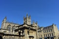 View towards Bath Abbey, Bath, England. May 7 2018.