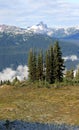 View Towards Black Tusk on Frosty Morning Royalty Free Stock Photo