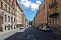 View towards City Hall in Stockholm