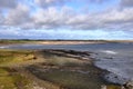 View towards Embleton Bay in Northumberland