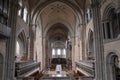 View Towards Entrance in Trier Cathedral Royalty Free Stock Photo