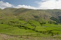 View towards Fairfield from summit of Helm Crag