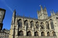 View towards the historic Bath Abbey Bath, Somerset, England. A Unesco World Heritage Site. Royalty Free Stock Photo