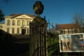 View towards the historic Rook Lane Chapel, Bath Street, Frome, Somerset, England Royalty Free Stock Photo