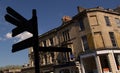 View towards the historic town centre, Frome, Somerset, England Royalty Free Stock Photo