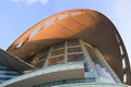 View towards Hong Kong Convention and exhibition centre 22 May 2021 Royalty Free Stock Photo