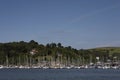 View towards kingswear marina Royalty Free Stock Photo