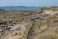 View towards Les Sables d`Olonne, Vendee, France. Royalty Free Stock Photo