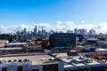 View towards Melbourne from Cremorne in Australia