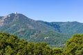 View towards Mount Umunhum from Almaden Quicksilver county park, south San Francisco bay area