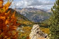 View towards the Northern side of Fromage pass located above Ceillac village