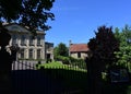 View towards Rook Lane Chapel, Bath Street,, Frome, Somerset, England Royalty Free Stock Photo