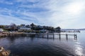 Sandy Bay View in Hobart Tasmania Australia Royalty Free Stock Photo