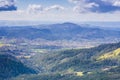 View towards Sonoma Valley from Sugarloaf Ridge State Park, Sonoma County, California Royalty Free Stock Photo