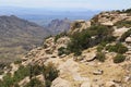 View Towards Tucson from Windy Point Vista Royalty Free Stock Photo