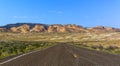 A view towards Waterpocket fold in Capital Reef national park Royalty Free Stock Photo