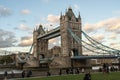 Tower bridge in London