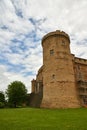 View of the castle of Castelnau Bretenoux in France Royalty Free Stock Photo