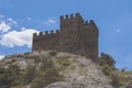 View of the tower of the Consular Castle of the Sudak fortress