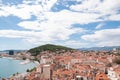 View from the tower in Diocletian's Palace, Split, Croatia