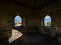 View from the tower. Fortress of Lisbon. Portugal.