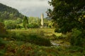 Monastic Tower at Glendalough Ireland