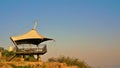 View tower of Nandi hills. Nearest hill station near Bangalore, Karnataka, India Royalty Free Stock Photo