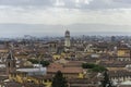 View from the tower of Pisa, Italy Royalty Free Stock Photo