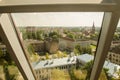 View from the tower to Jelgava city, Latvia