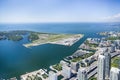 View from the Tower in Toronto Ontario Royalty Free Stock Photo