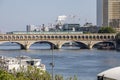 View of the towers of the National Library of France in Paris Royalty Free Stock Photo