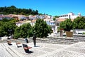 Town buildings and park, Monchique.